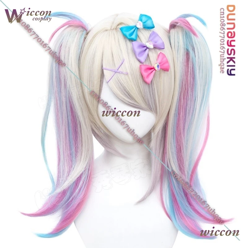 Needy menina overdose kangel cosplay peruca anjo-chan cabelo resistente ao calor cabelo sintético traje vestido roupas da menina personalizado