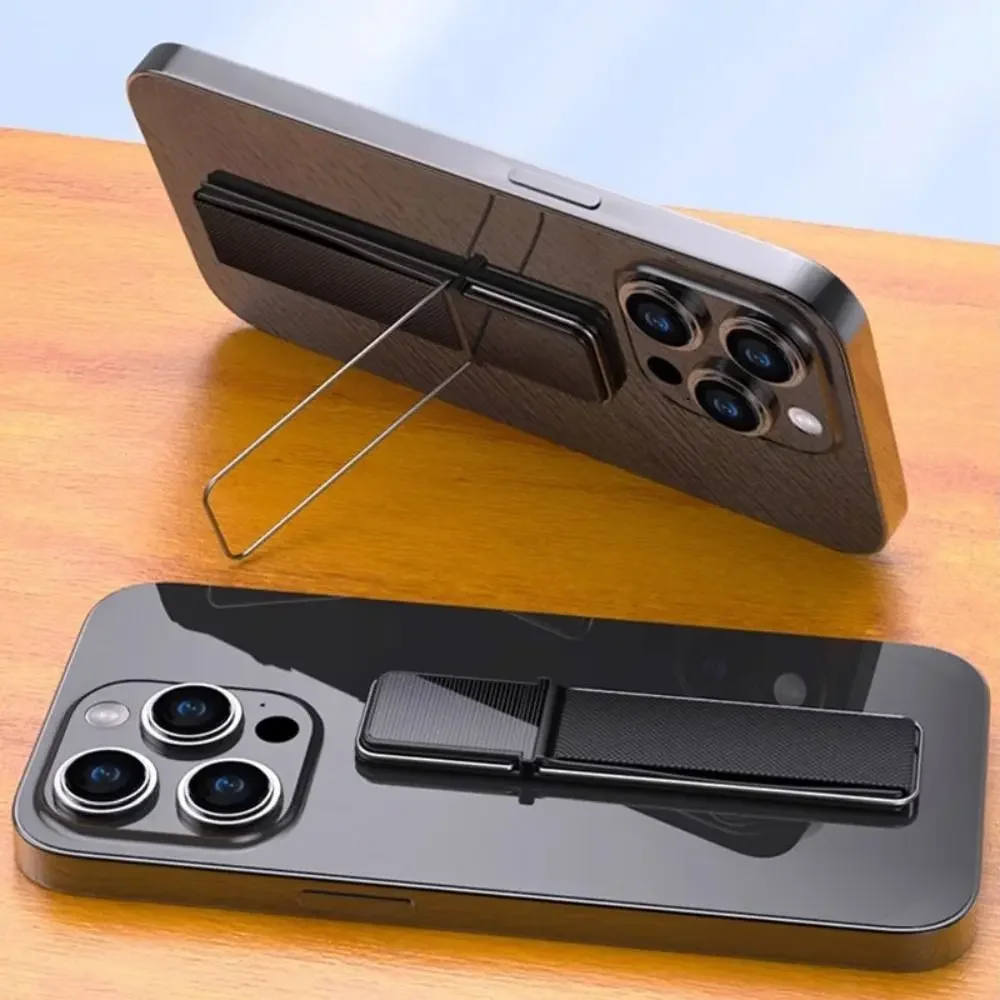 Cell Phone Ring Finger Kickstand Strap Band Foldable Phone Stand Universal Phone Holder Grip for iPhone 16/Samsung/Xiaomi/Huawei