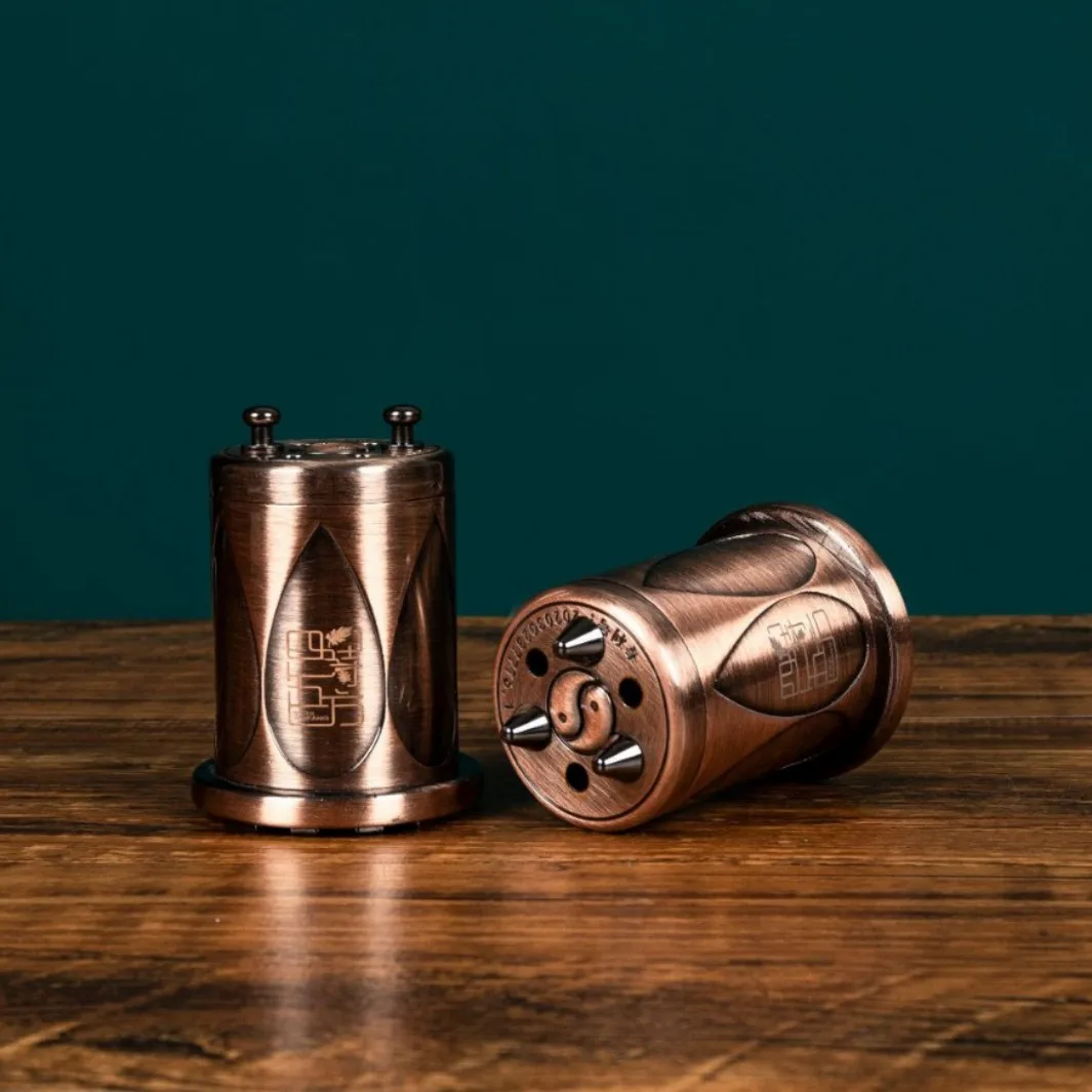 

Head therapy Moxibustion small copper jar Moxibustion scraping jar Massage point multi-function Moxibustion meridian brush Home