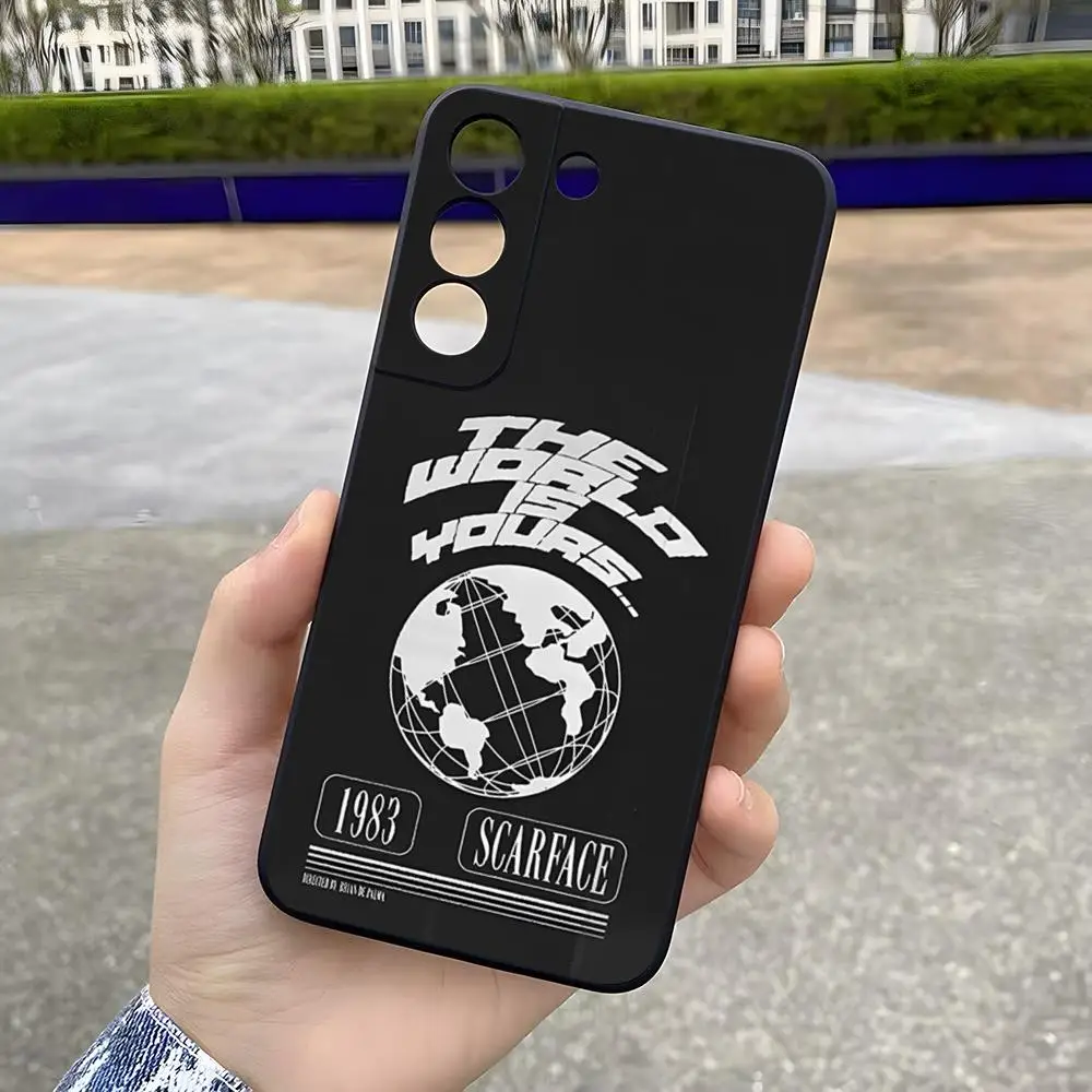 S-Scarfaces Tony M-Montana Phone Case For Samsung S26 S25 Ultra S24 S22 S23 Fe S21 A17 A37 A57 A54 A34 A16 A53 Back Cover