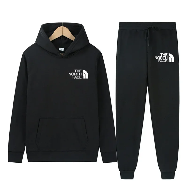 2026 Fall Winter New Brand Men's Tracksuit Sportswear Hoodies Sweatshirts Sweatpants Two Piece Sets