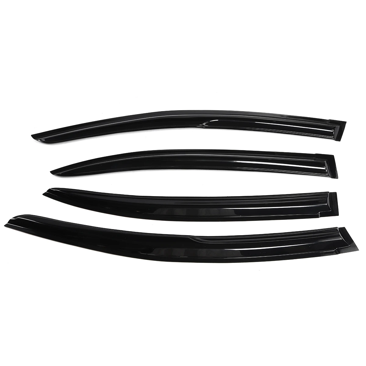 4pcs Acrylic Car Window Visor Guard Vent Awnings Shelters Cover Shell Door Visor For Honda For Civic 2001-2020 Sun Rain Guard