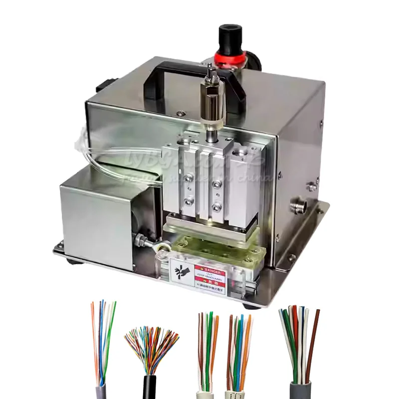 New Network Cable Straightening Machine Customized Multi-core Wire Rolling Length 10-60mm Suitable for Network Cable