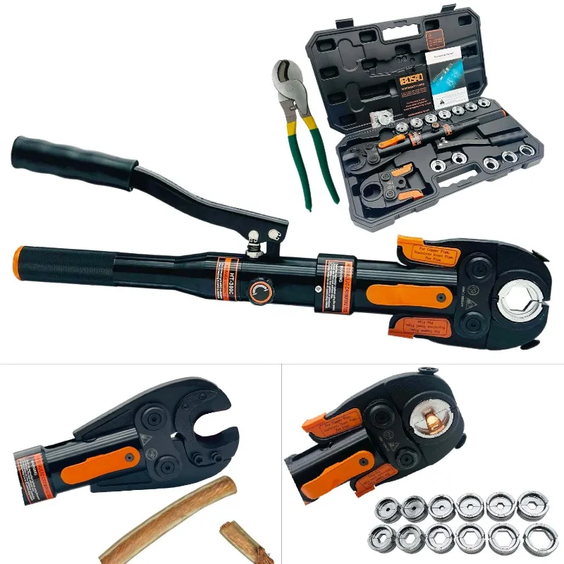 2 in 1 Hydraulic Crimping Tool and Cutting Tool for Crimping 10-300mm2 Cable and Cutting 300mm2 Cable