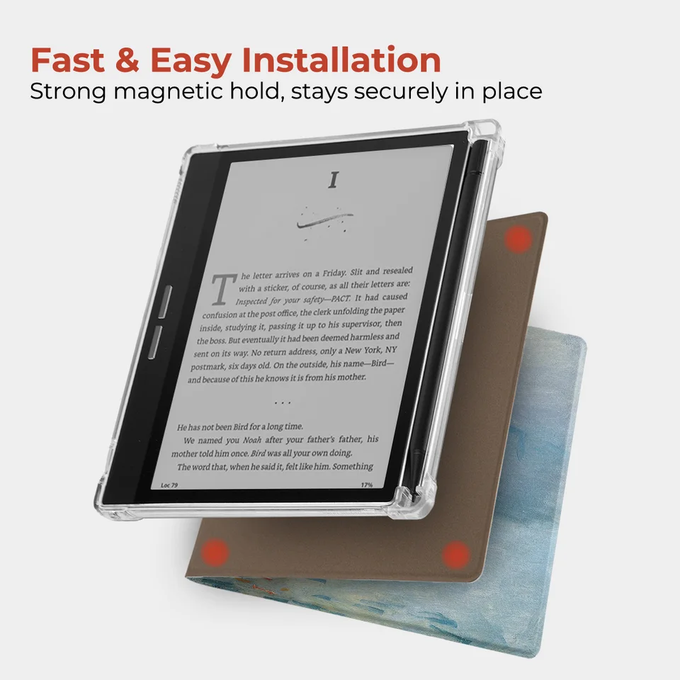 Twosheep Magnetic TPU Case for Bigme B751C 7 Tablet