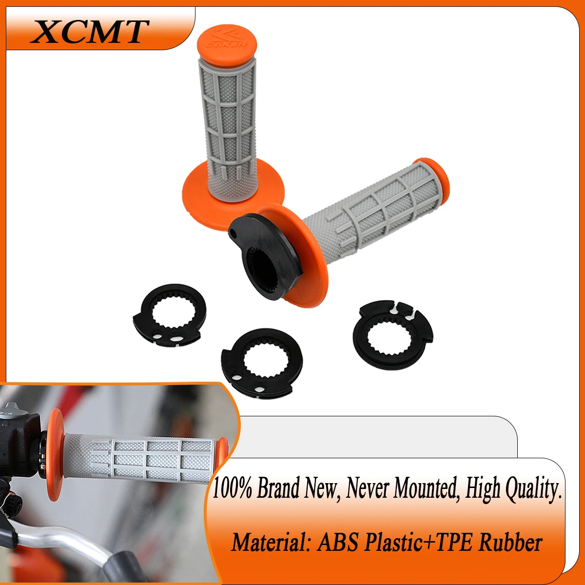 

NEW Handlebar Lock-on Grips Tube For KTM EXC EXC-F SX-F SX-R XC-F XCF-W XC-W Freeride 250F 250 350 450 500 530 2004-2021