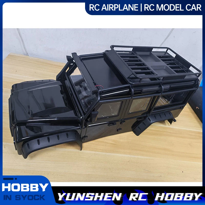 

Mjx West H8h+Original Disassembled Car Parts Climbing Car Shell Assembly With Lamp Group Black Car Shell