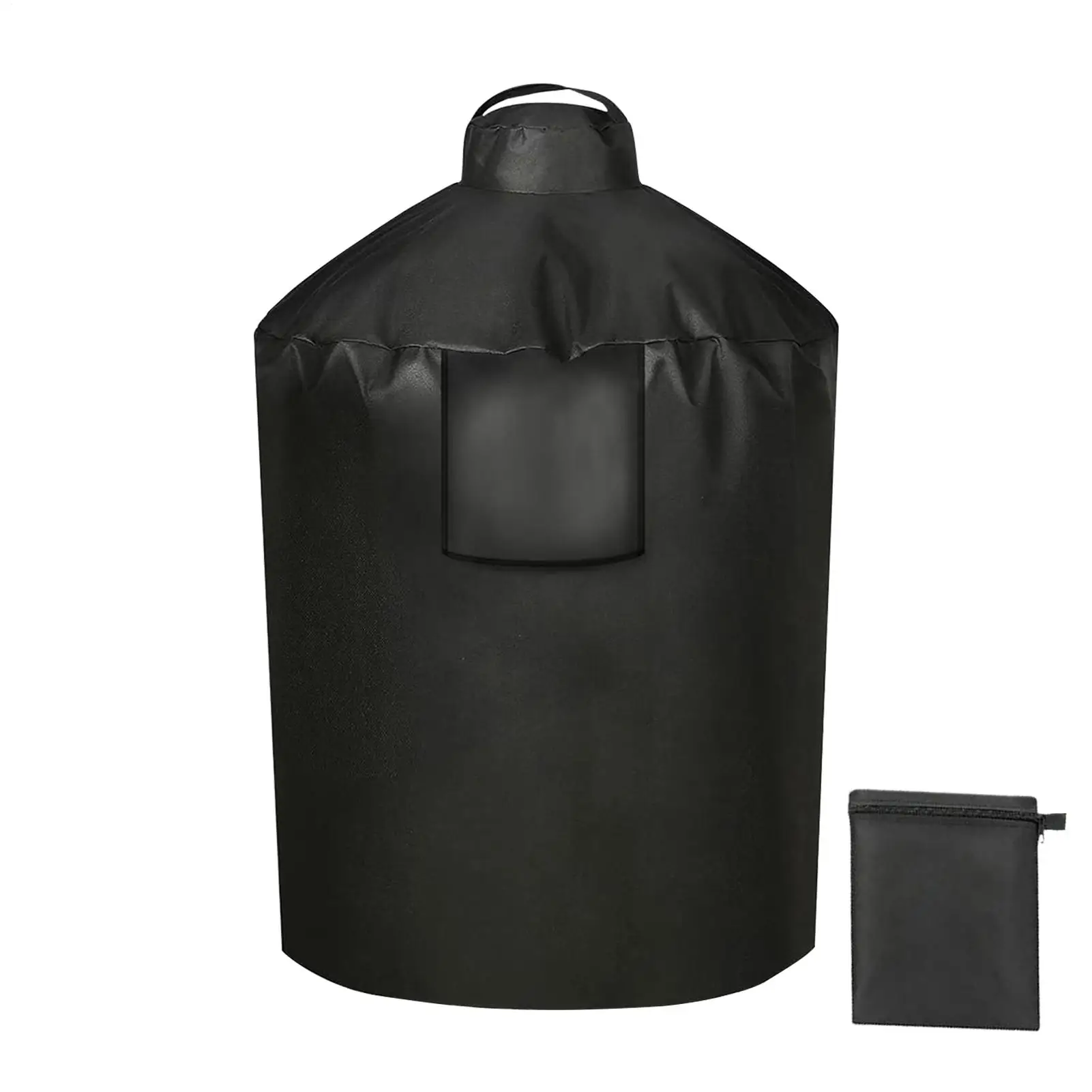 

Чехол для гриля 210D Оксфорд, регулируемый протектор, ветрозащитный чехол для гриля для барбекю, водонепроницаемый для кемпинга, гриля, кухни