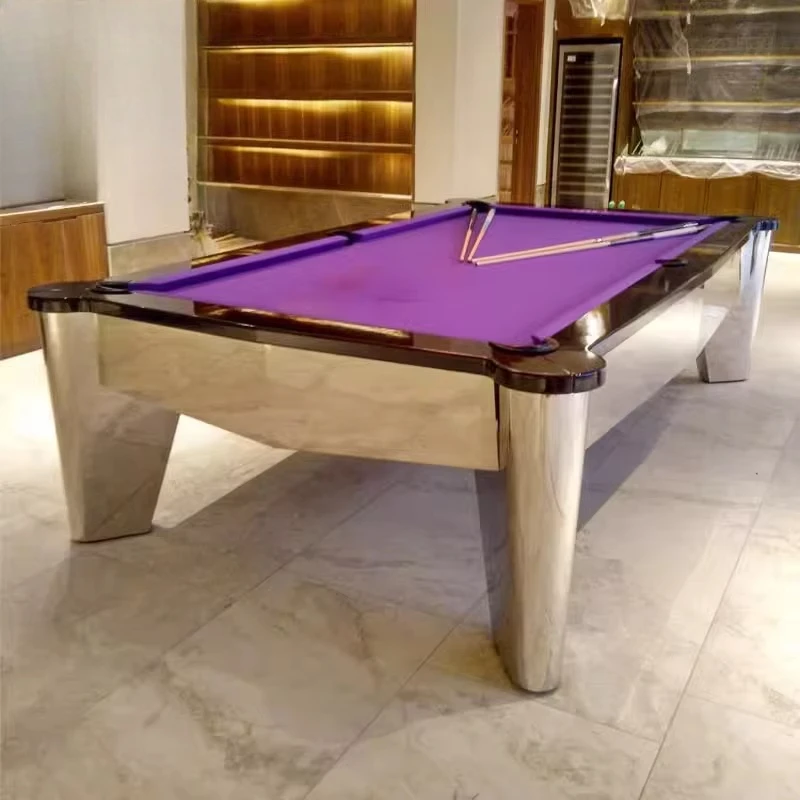 Wholesale Supply of Professional 9ft Slate Billiard Table with Classic Cushioned Bumpers for Snooker & Billiards