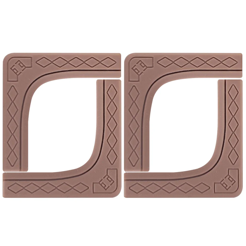 

4 шт., защитные уголки для детей, силиконовые защитные ограждения для краев мебели, угловые чехлы для стола, оконный бампер, защита для безопасности детей