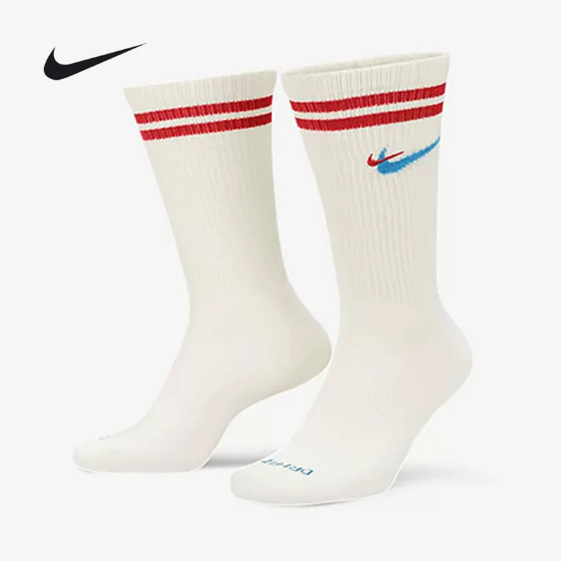 

NIKE Unisex EVERYDAY PLUS FORCE Comfort Dri-FIT Crew Athletic Socks (1 Pair) DQ9165-134