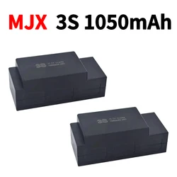 2Pcs 3S 11.1V 1050mAh Rechargable Lipo battery Charger Set For MJX Hyper Go H16H 16207 16208 16209 16210 1/16 RC trucks Cars