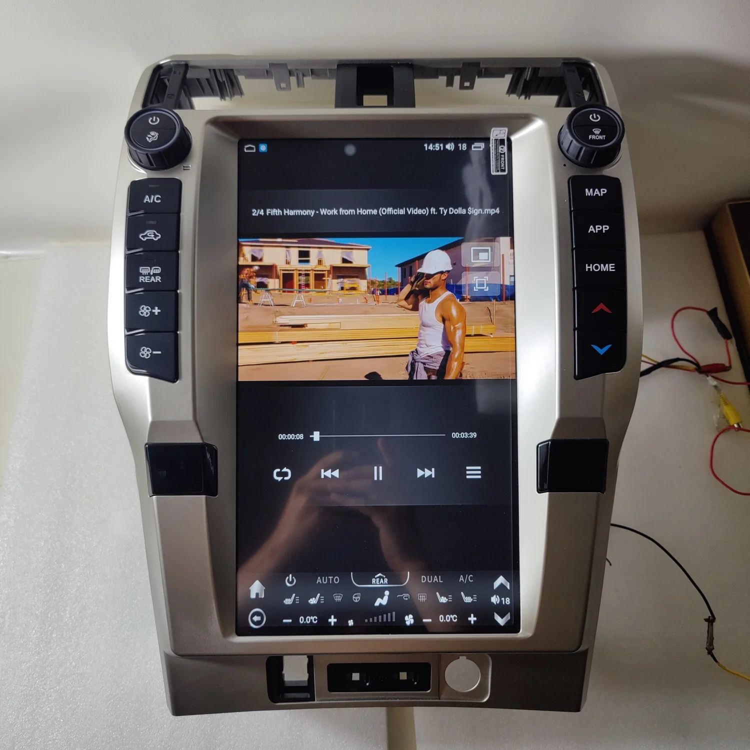 

8G 256GB Android13 Vehicle Screen For TOYOTA 4 Runner 2010-2024 Car GPS Navigator Auto Stereo HeadUnit Multimedia CarPlay Radio