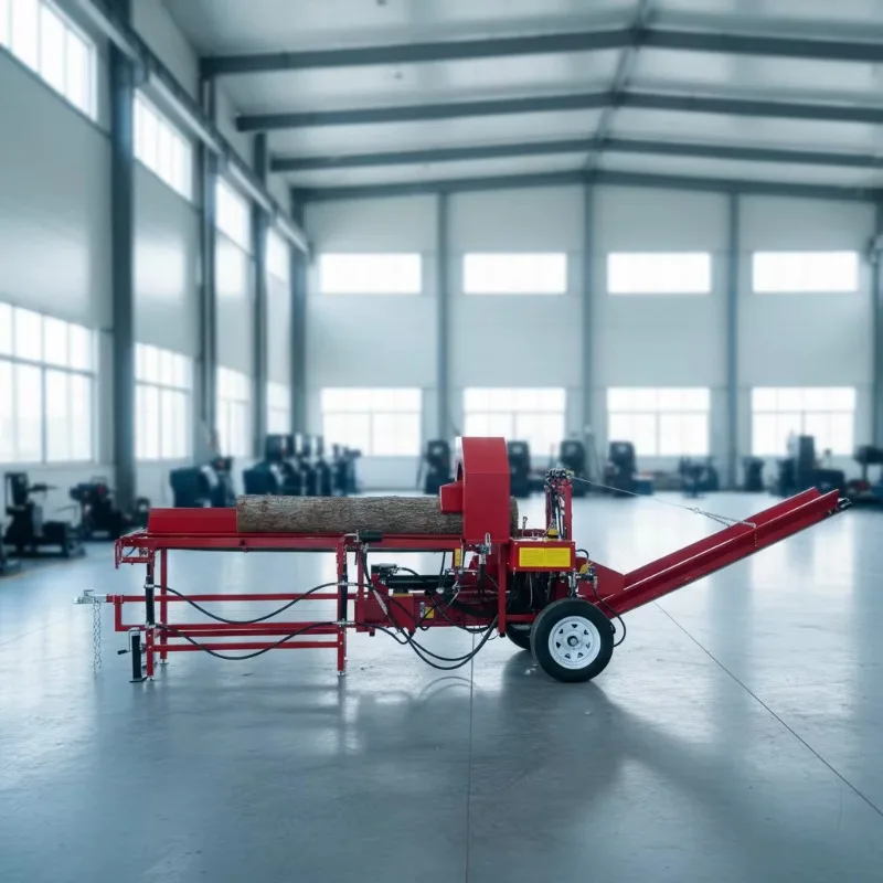 YG Powered Log Splitter & Firewood Processor with CE Certification 2-Year Warranty