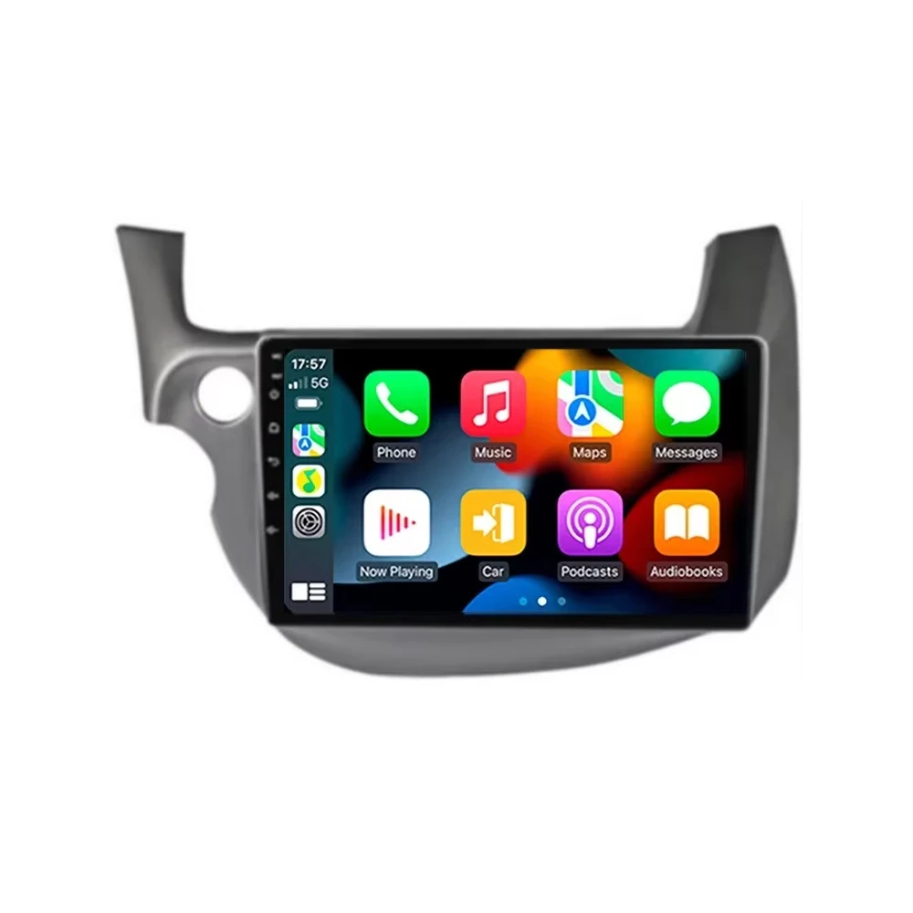 Android 16 CarPlay&Auto For HONDA FIT JAZZ 2008 - 2013 Car Radio Stereo GPS Navigation Multimedia Player Wireless WIFI BT FM