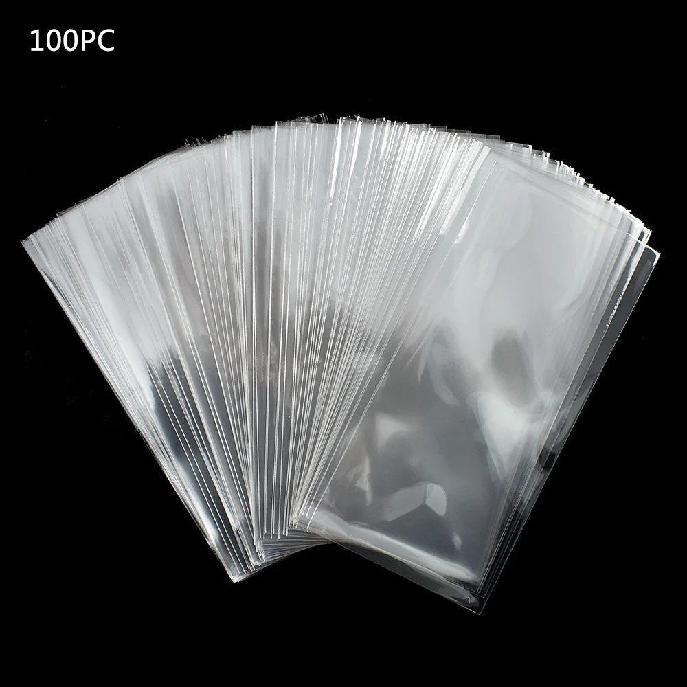 100/200PCS/lot Clear Paper Money Sleeves Currency Banknote Storage Bag Protector