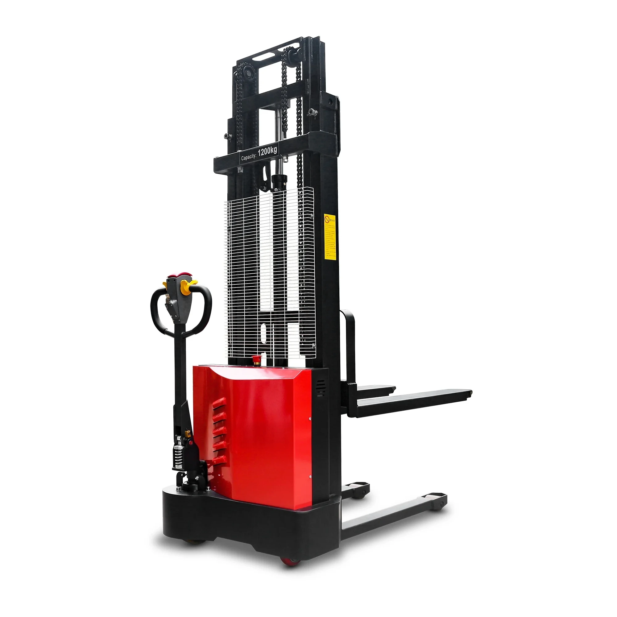 Factory Supplier Economic 1.2ton 3m Lifting Height Pallet Forklift Electric Pallet Stacker with CE ISO Certification
