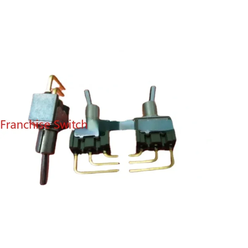 

10PCS Button Switch M-2012V, Shake The Head, Pull 3rd Foot, 2nd Gear, Bend Foot 0.4VA28V