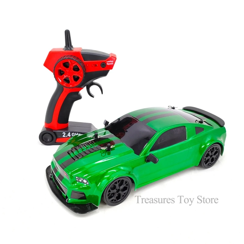 New Product Hot Selling 8006 Mustang Four-wheel Drive Remote-controlled Electric Racing Drift Car 1:14 Boys Festival Fashion Toy