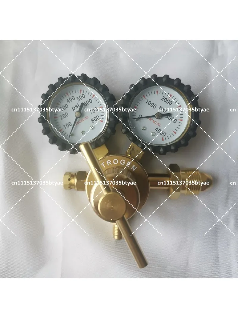M44 Brass High Pressure Nitrogen And Oxygen Regulator Shock-Resistant G5/8 Or CGA580 Connector Regulator with Pressure Gauge