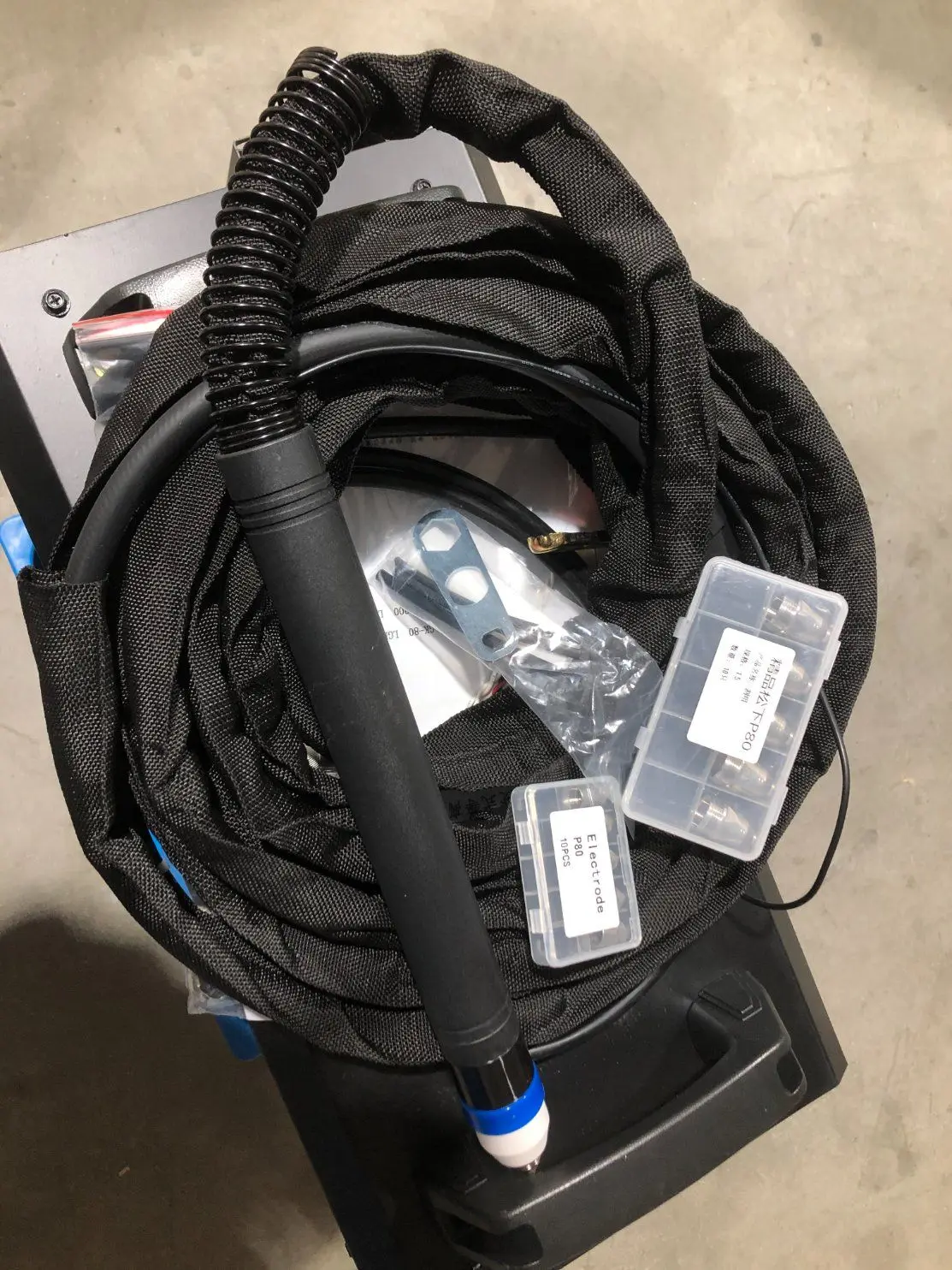 آلة مصدر قطع البلازما TLF Lgk-120IGBT/ Lgk-160IGBT تستخدم 380 فولت ثلاث مراحل