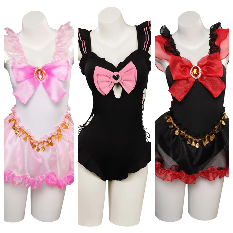 

Chibiusa Cosplay Costume Sailor Anime Women Girls Jumpsuit Dress Outfits Halloween Carnival Disguise Party Suit