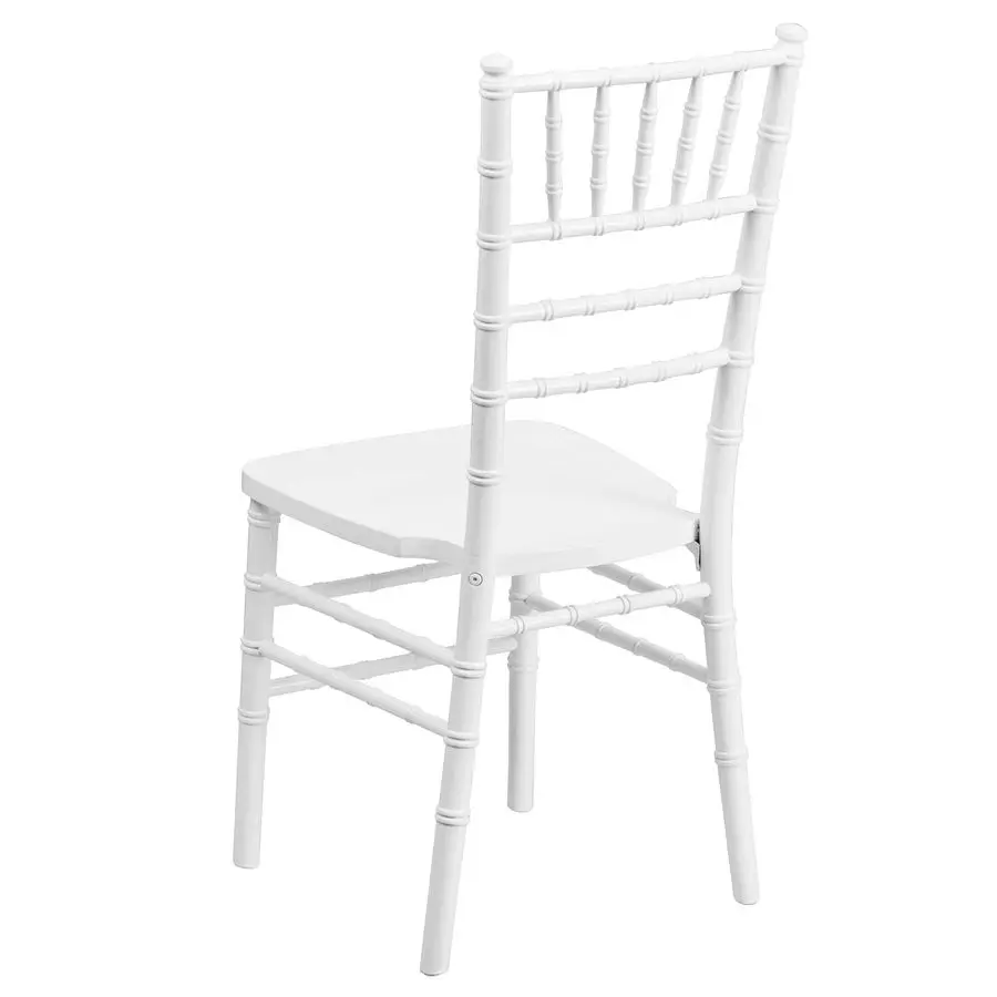 

Hercules Series Chiavari Chair for Formal Events and Banquets, Commercial Residential AllOccasion Event Chair, White