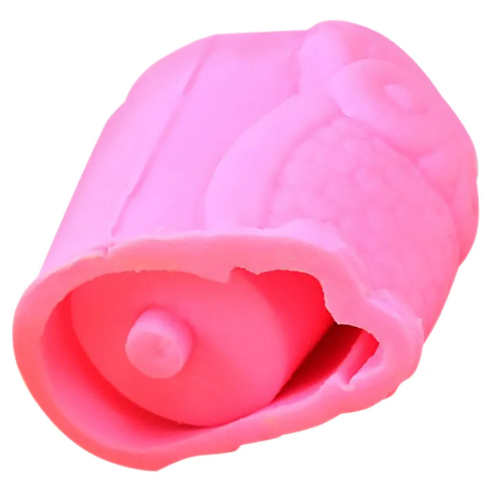 

Silicone Owl Flower Pot Mold Fine Details Smooth Lines Perfect for Concrete Plaster Resin Crafting Projects Silicone Bird Mold