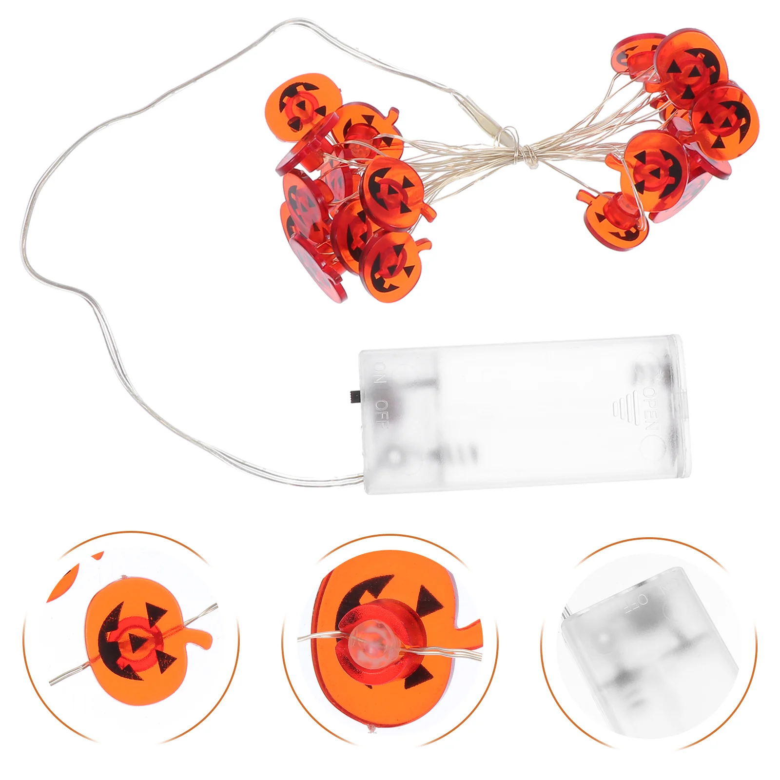 

Halloween Pumpkin String Light Exquisite Craftsmanship Halloween Pumpkin Lights Festival Lamp Scene Decor LED String Light