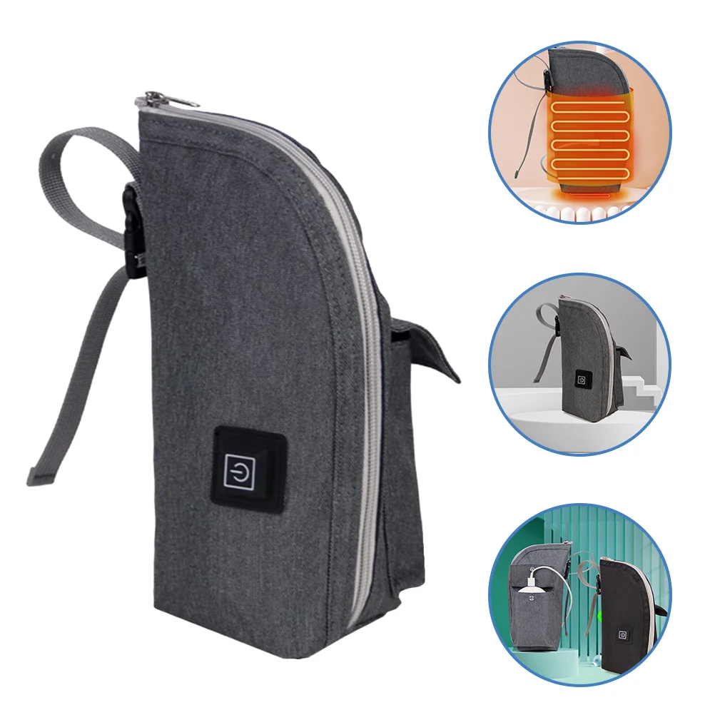 

Feeding Bottle Warmer Portable Baby Travel Heater Insulation Bags Oxford Cloth Car Water Milk