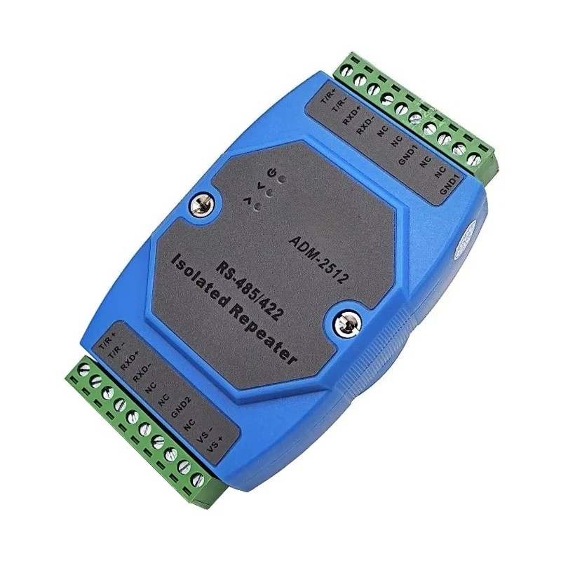 ADM-2512 Photoelectric Isolation RS485 Repeater RS485 / 422 Amplifier RS422 to 485 Isolator Industrial Grade for Signal