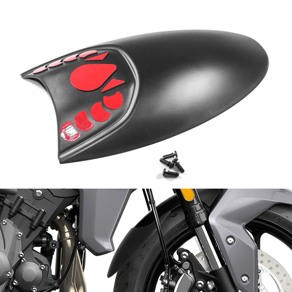 Motorcycle Accessories Front Fender Mudguard Extender Extension For Tiger Sport 660 2022 2023 - Front Fender Mudguard