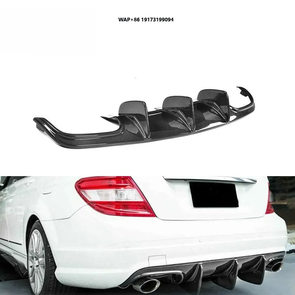 

Carbon Fiber Rear Bumper Diffuser Lip for W204 C63 2009-2011