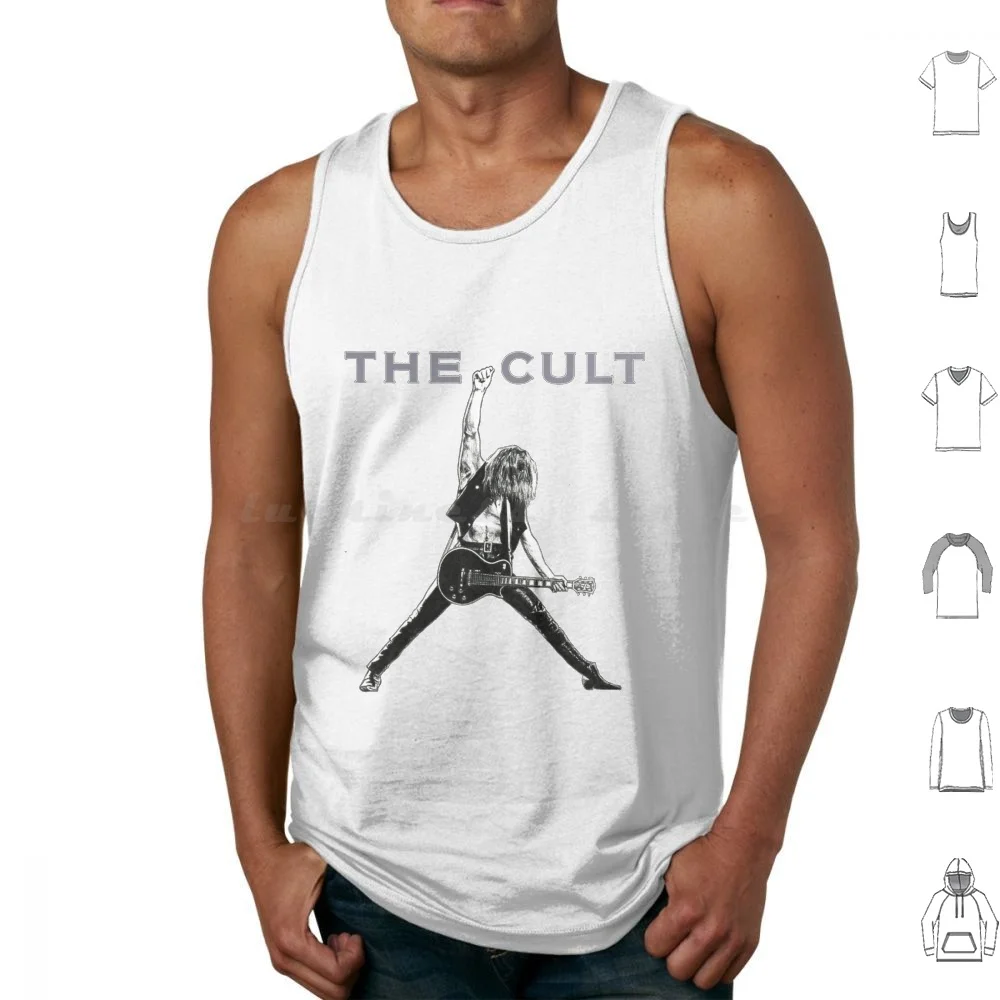 Best British Rock Band Tank Tops Vest Sleeveless For A Queen Music The Cult Freddie Band Live The Cult Band Ian Astbury Aid