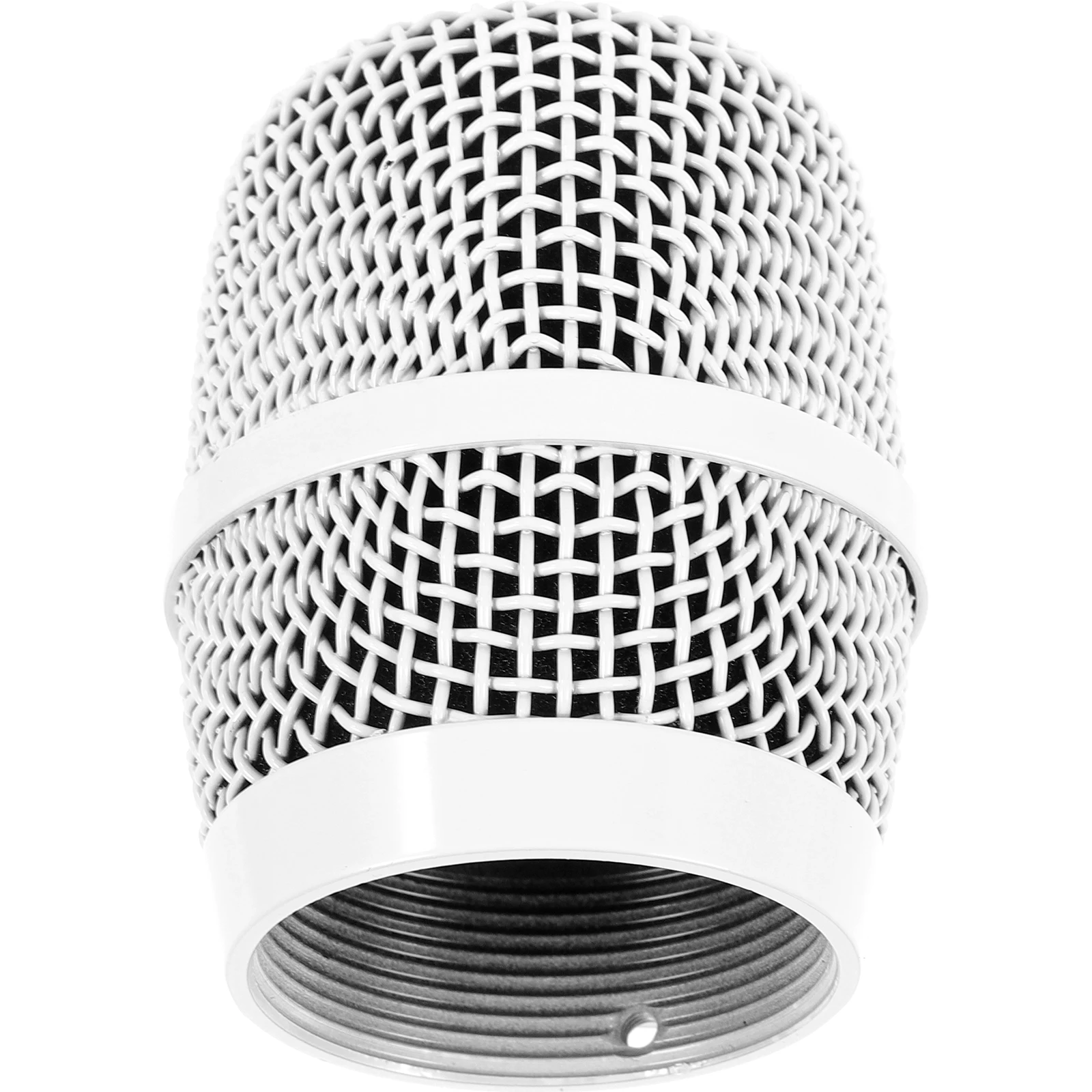 

Microphone Head Replacement Ball Protective Cover Headset Accessories Metal Block Grill