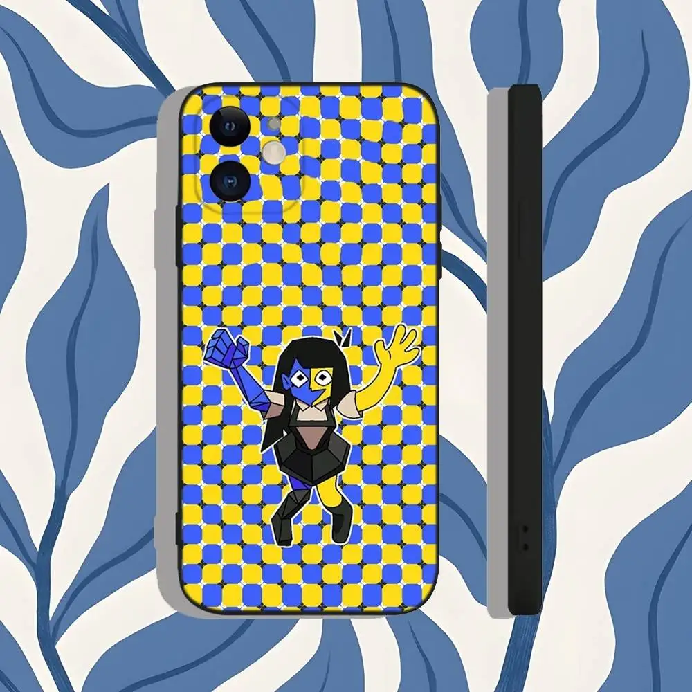 حافظة هاتف ENA Dream BBQ GAME لهاتف iPhone 16,15,14,13,12,11,Pro,Max,Plus,X,XS,XR,SE,8,7,Mini,Soft Silicone Black Case