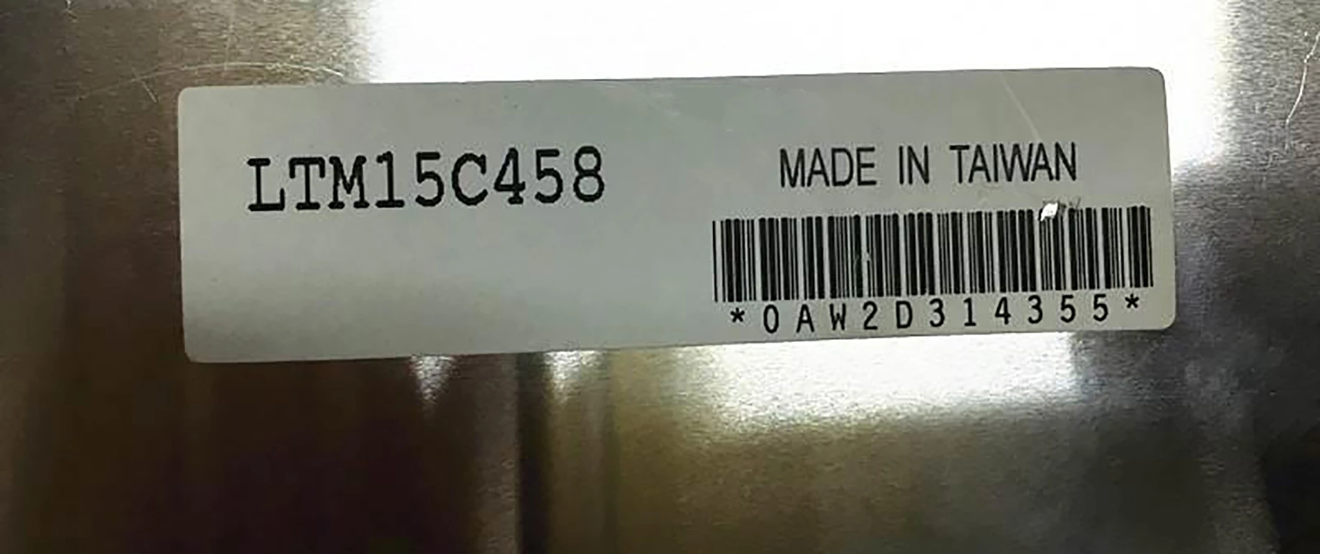 Original Neue 15 "LTM15C458 LCD Screen Display Panel