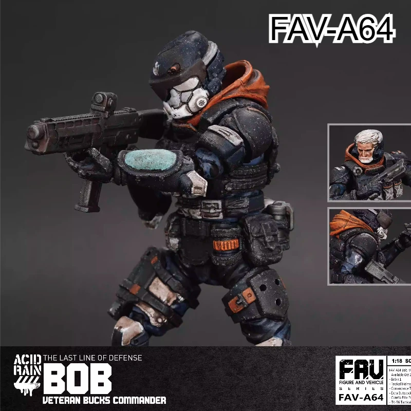 

В наличии Acid Rain War FAV A64 Bob A65 Jack A66 A67 A68 1/18 3,75 Подвижная кукла-солдат, фигурка, коллекция игрушек, подарок