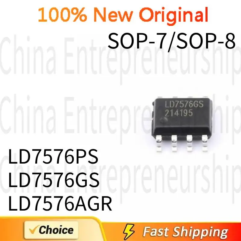 10 PCS SOP-7/SOP-8 LD7576 LD7576PS LD7576GS LD7576AGR LD7576JGR SOP-7/SOP-8 SMD LCD power chip 100%Quality Original