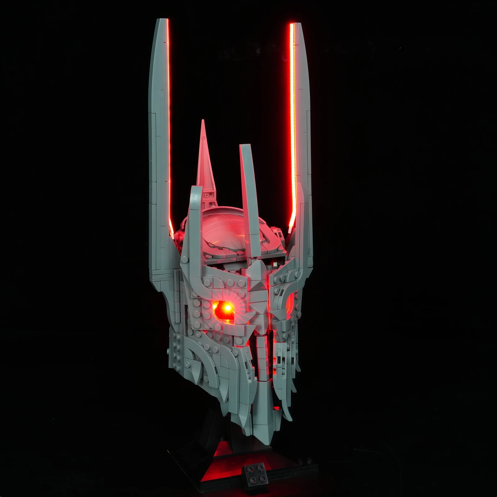 LED Light For LEGO 11373 Sauron's Helmet DIY Decorative Lamp Not Include Lego Building Blocks Set
