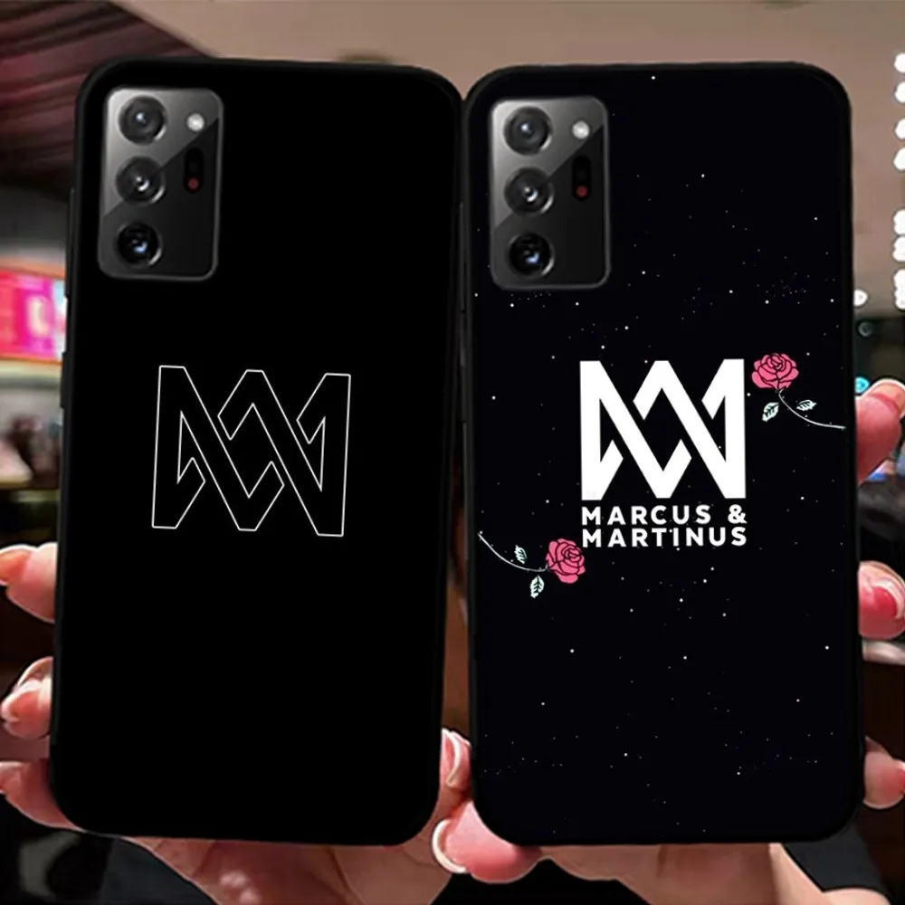 M-Marcus And M-Martinus Phone Case For Samsung Note 8 9 10 20 Pro Plus Lite M 10 11 20 30 21 31 51 A 21 22 42 02 03