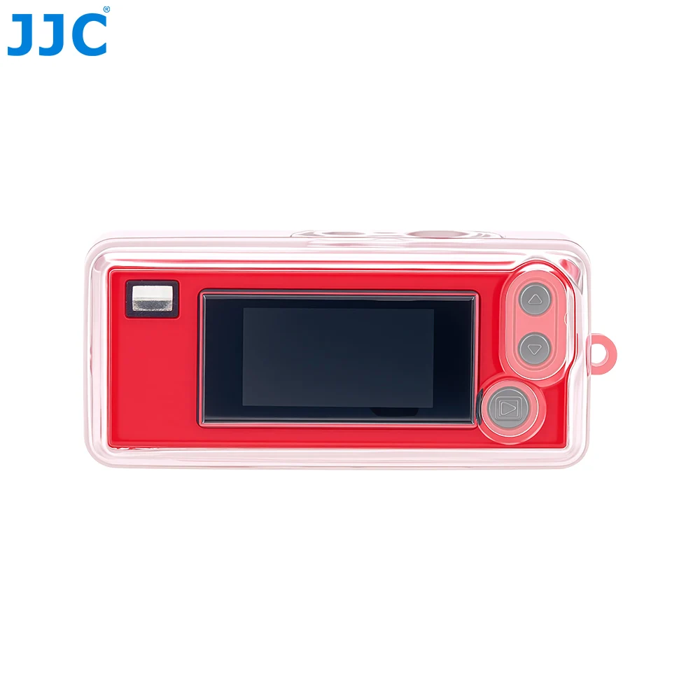 JJC Schutzhülle aus TPU für Kodak Charmera Schlüsselanhänger Digitalkamera Transparente Schutzhülle mit LAR Displayschutzfolie – Detail 5