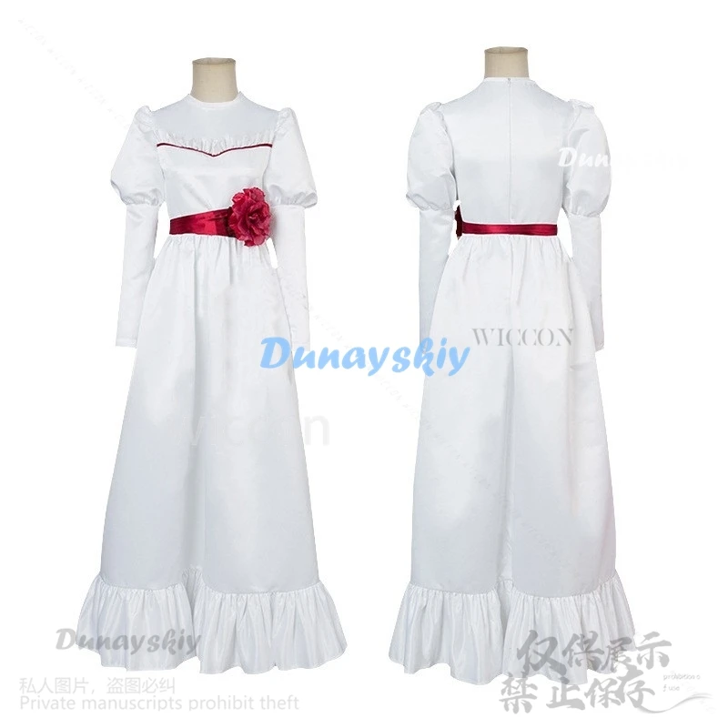 Anime Movie Horror Annabal Cosplay Costume Dress Lolita For Women Kids Adult Costumes And Wig Scary Fancy Christmas Party Outfit