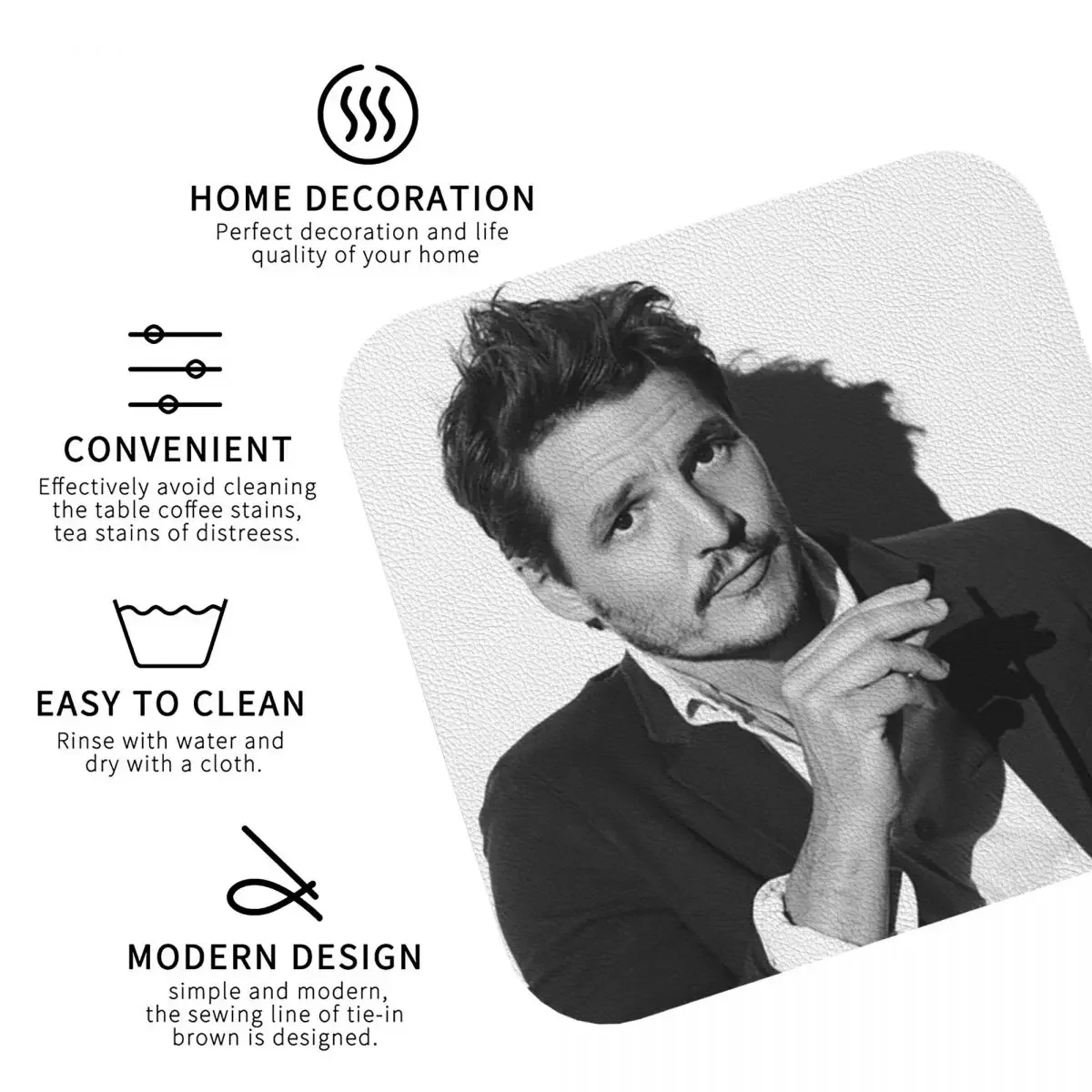 مفارش مطبخ عازلة للماء ، واقيات ، حصير قهوة ، ديكور منزلي ، أدوات مائدة منزلية ، فوط ، 2 طقم