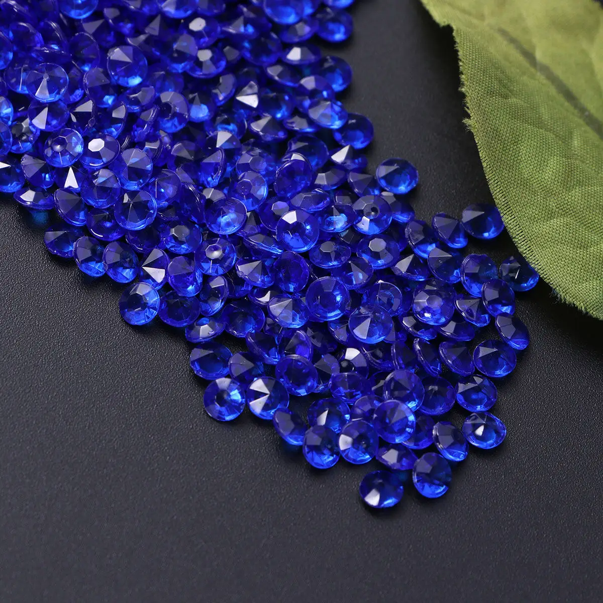 2000Pcs Acrylic Crystal Bright .5mm Wedding Party Decorations Scattering Rhinestones Nail Tip Craft Accessories Vase