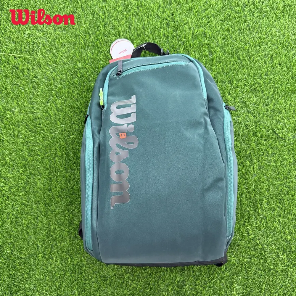Wilson Designed 2024 Blade Super Tour V9 Profession Tennis Backpack Team Court Racquets Sports Bag with Compartment Shoe Bag