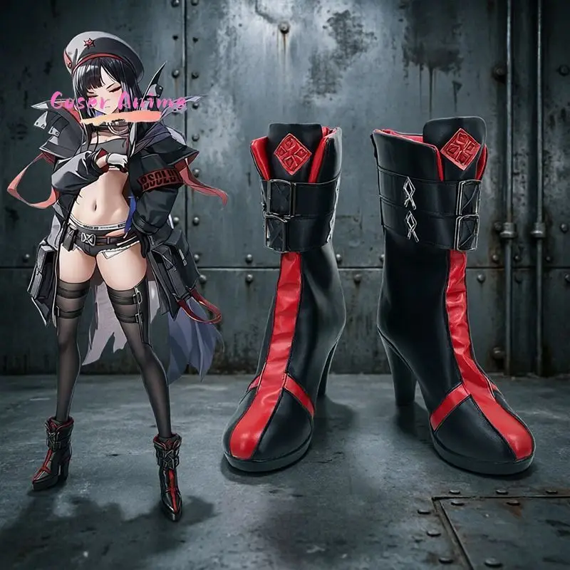

Game NIKKE Yinhua Cosplay Shoes Anime Character Halloween Carnival Party Prop