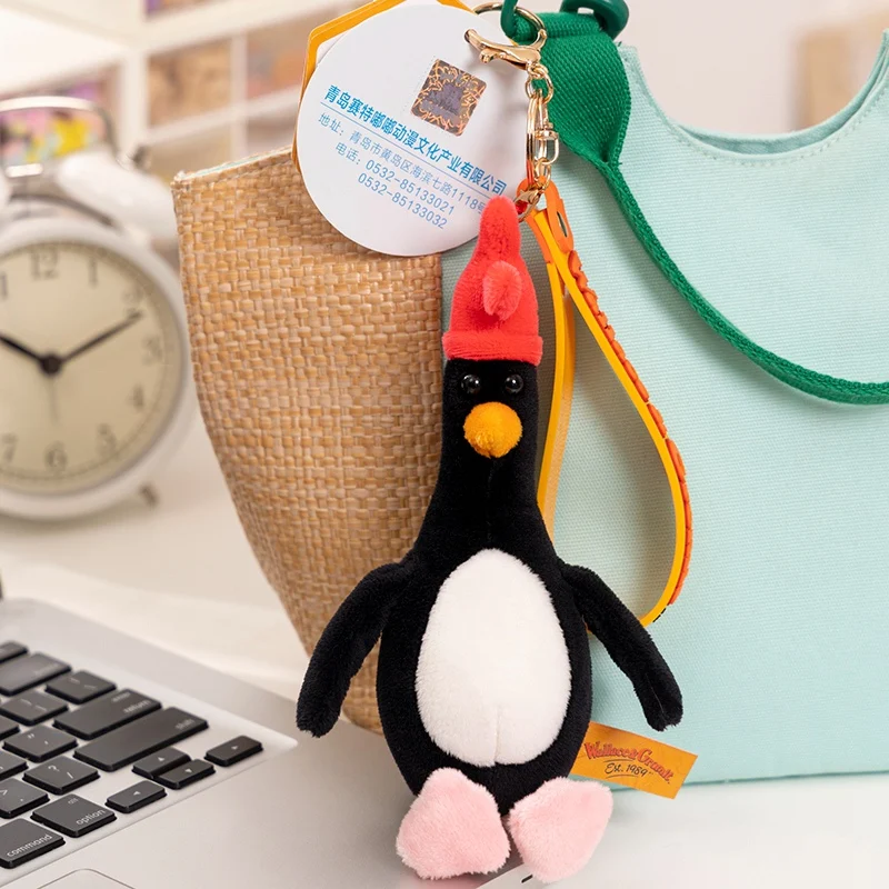 

Gromit Plush Wallace Toys Wallace&Gromit Penguin Kawaii Bag Pendant Key Chain Anime Cute Animal Stuffed Dolls Kids Xmas Gift