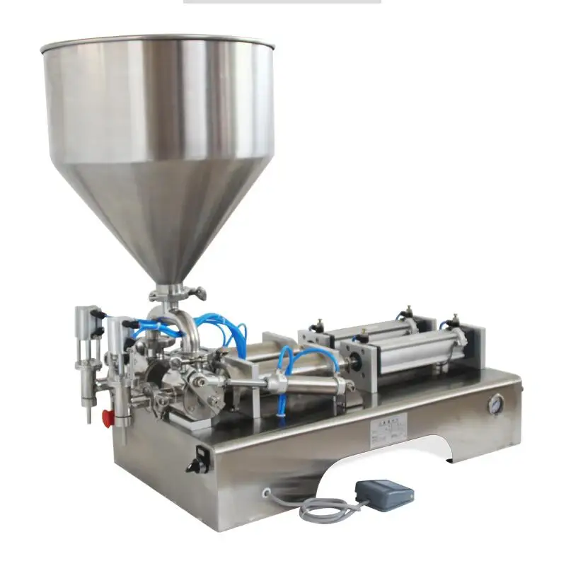 Foot-Controlled Automatic Filling Machine Multi-Function Liquid Paste Dual-Purpose Quantitative Filling Machine