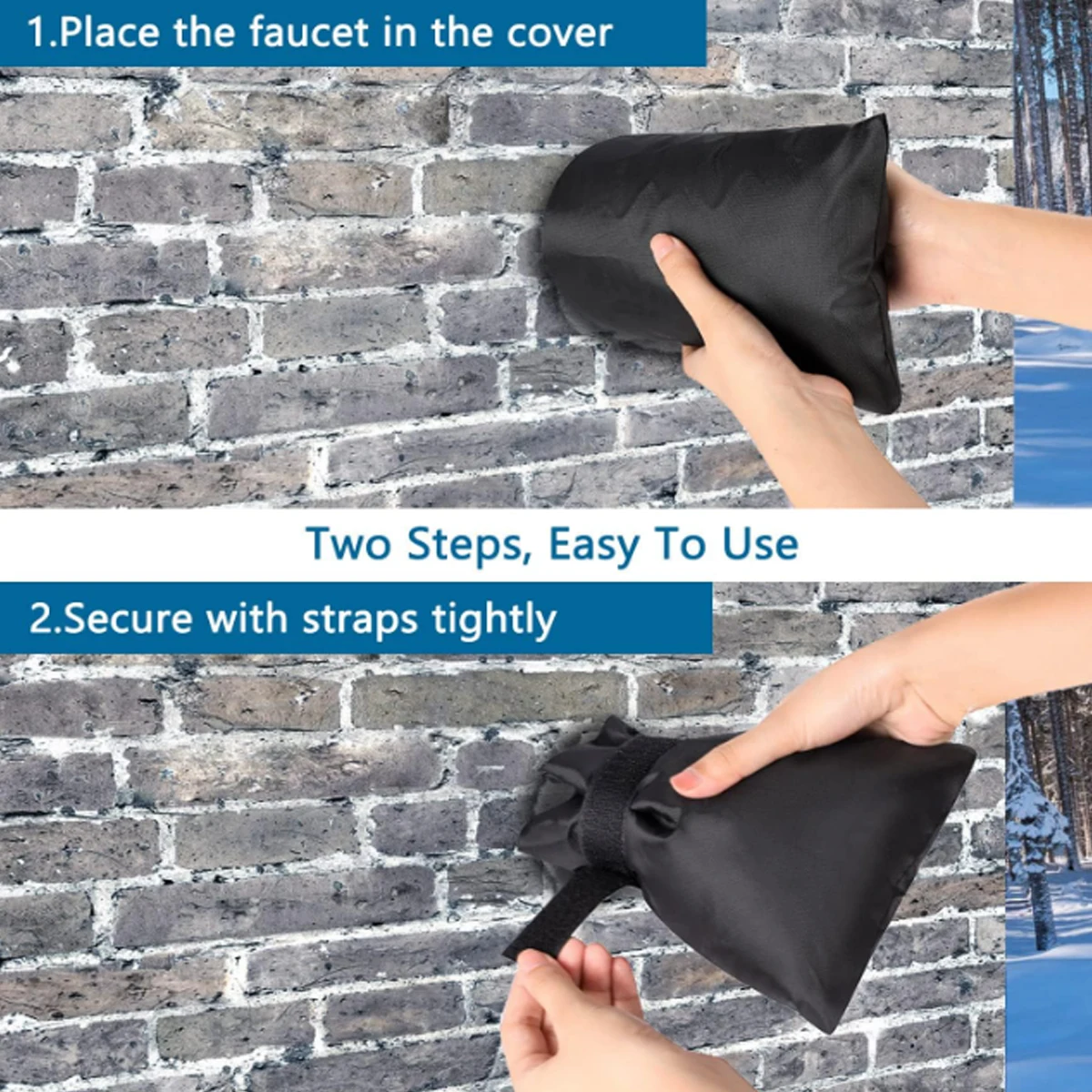 Faucet Antifreeze Protective Cover Winter Insulation Garden Supplies Vegetable Products Accessories Home Gardens and Terraces